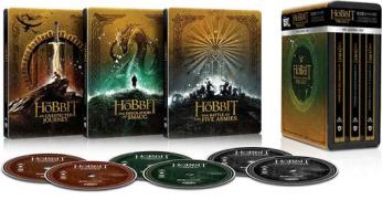 Lo Hobbit Library Steelbook (6 4K Ultra Hd)