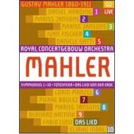 Gustav Mahler. Le 10 sinfonie. Da Lied von der Erde (11 Dvd)