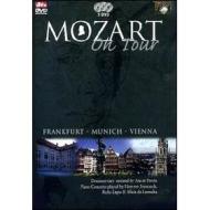 Mozart On Tour. Frankfurt, Munich, Vienna. Piano Concerto (3 Dvd)