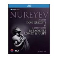 Nureyev As Dancer and As Choreographer (Cofanetto 3 blu-ray)