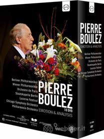 Pierre Boulez. Emotion & Analysis (Cofanetto 10 dvd)