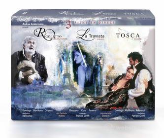 Giuseppe Verdi - Rigoletto /  La Traviata / Tosca (3 Dvd)
