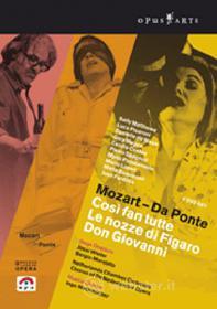 Mozart - Da Ponte. Così fan tutte - Le nozze di Figaro - Don Giovanni (Cofanetto 4 dvd)