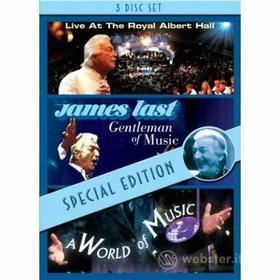 James Last. World of music. Gentleman. Live At Royal Albert Hall (Cofanetto 3 dvd)