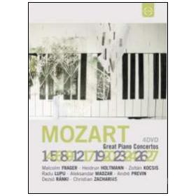 Wolfgang Amadeus Mozart. Great Piano Concertos (4 Dvd)