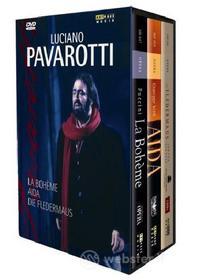 Luciano Pavarotti. La Bohéme - Aida - Il pipistrello (Cofanetto 4 dvd)