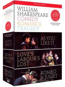 William Shakespeare - Comedy, Romance, Tragedy (4 Dvd)