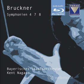 Anton Bruckner - Symphonien No. 4,7,8 (Blu-Ray Audio) (Blu-ray)