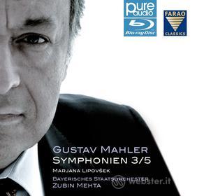 Gustav Mahler. Symphonien 3 - 5. Zubin Mehta (Blu-ray)