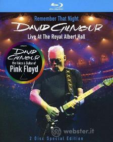David Gilmour. Remember That Night. Live At The Royal Albert Hall (Edizione Speciale 2 blu-ray)