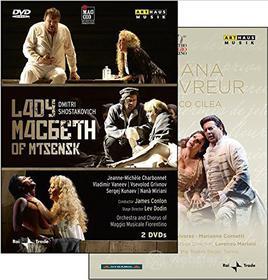 Dmitri Shostakovich / Francesco Cilea - Lady Macbeth Of Mtsensk / Adriana Lecouvreur (3 Dvd)