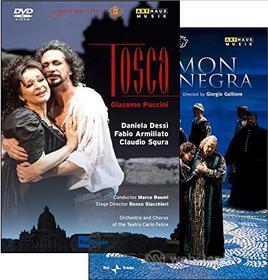 Giacomo Puccini / Giuseppe Verdi - Tosca / Simon Boccanegra (2 Dvd)