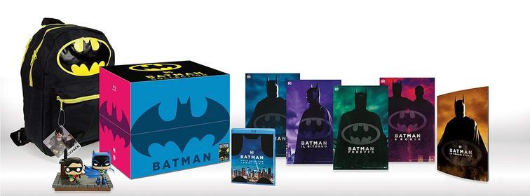 Batman Premium Collection (4 Blu-Ray+Zaino+Funko Pop) (Blu-ray)