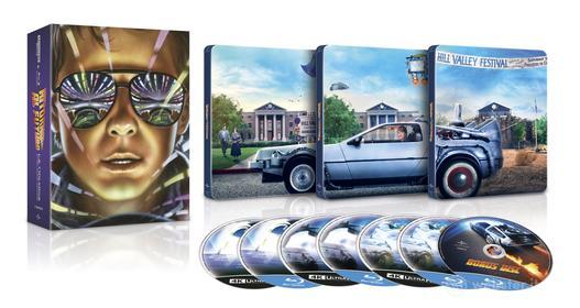 Ritorno Al Futuro Steelbook Collection (3 4K Ultra Hd+3 Blu-Ray) (Blu-ray)