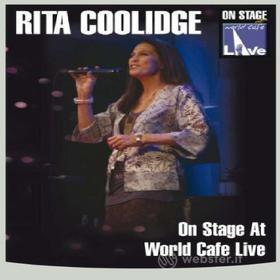 Rita Coolidge. On Stage At World Cafe Live