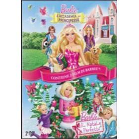 Barbie il Natale perfetto. Barbie l'accademia per principesse (Cofanetto 2 dvd)