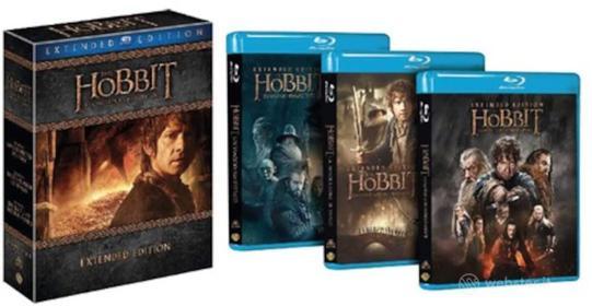 The Hobbit - Trilogia Extended Rimasterizzata (3 Blu-Ray) (Blu-ray)