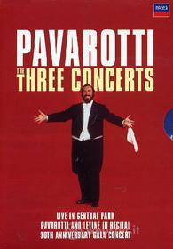 Pavarotti. Three Concerts (Cofanetto 3 dvd)