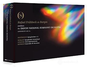 Ludwig Van Beethoven / Berlioz / Strauss / Rodrigo - Fruhbeck De Burgos Conducts Danish Nat. So (3 Blu-ray)