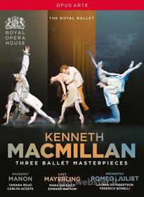 Kenneth Macmillan - Three Ballet Masterpieces (4 Dvd)