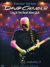 David Gilmour - Remember That Night: Live At The Royal Albert Hall (2 Dvd)