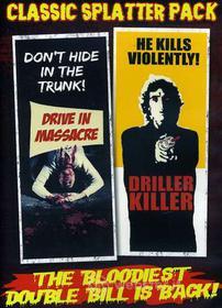 Classic Splatter Pack. Drive In Massacre. Driller Killer