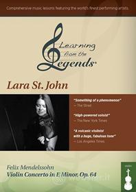 Felix Mendelssohn / St. John - Learning From The Legends: Felix Mendelssohn Violin Con (2 Dvd)