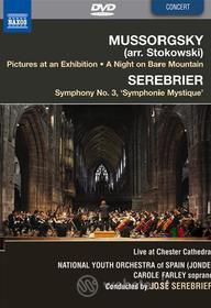 Modest Mussorgsky: Pictures at an Exhibition; José Serebrier: Symphony No. 3