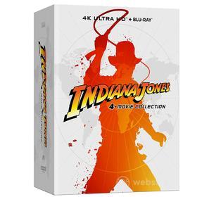 Indiana Jones 4 Movie Collection (Steelbook) (4 4K Ultra HD+4 Blu-Ray) (Blu-ray)