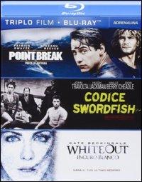 Adrenalina. Point Break. Codice Swordfish. Witheout (Cofanetto 3 blu-ray)