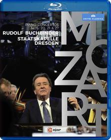 Wolfgang Amadeus Mozart. Concerto per pianoforte N.20 K 466, N.21 K 467, N.27 K (Blu-ray)