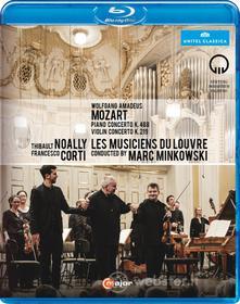 Wolfgang Amadeus Mozart. Piano Concerto K. 488. Violin Concerto K. 219 (Blu-ray)