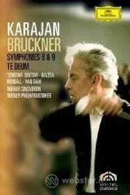 Herbert Von Karajan. Bruckner. Symphonies 8 & 9 (2 Dvd)