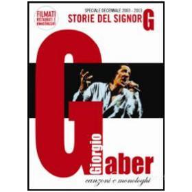 Giorgio Gaber. Storie del signor G (4 Dvd)