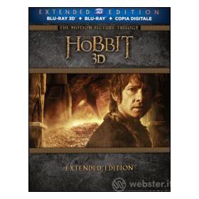 The Hobbit. The Motion Picture Trilogy. Extended Edition 3D (Cofanetto 15 blu-ray - Confezione Speciale)