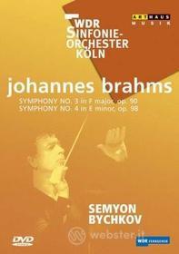 Johannes Brahms. Sinfonia n. 3 op. 90, sinfonia n. 4 op. 98