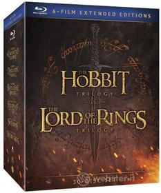 Lo Hobbit Trilogy. Il Signore degli anelli Trilogy (Cofanetto blu-ray e dvd)