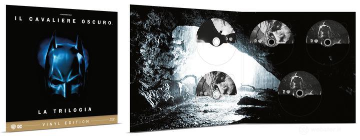 Il Cavaliere Oscuro - La Trilogia Vinyl Edition (5 Blu-Ray) (Blu-ray)
