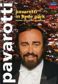 Luciano Pavarotti in Hyde Park