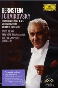 Leonard Bernstein. Tchaikovsky: Sinfonie n. 4 e 5 - Concerto per violino