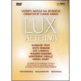 Claudio Abbado. Lux Aeterna. Verdi's Missa Da Requiem (2 Dvd)