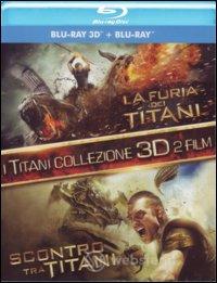 La furia dei Titani - Scontro tra Titani. 3D (Cofanetto 4 blu-ray)