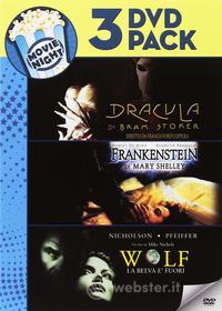 Frankenstein Di Mary Shelley / Dracula Di Bram Stoker / Wolf - La Belva E' Fuori (3 Dvd)