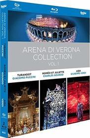 Puccini/Gounod/Verdi - Arena Di Verona Collection, Vol. 1 (3 Blu-Ray) (Blu-ray)