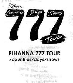 Rihanna. 777 Tour