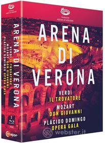 Netrebko/Eyvazov/Alvarez/Lungu/Domingo/+ - Arena Di Verona Box (3 Blu-ray)