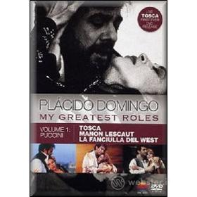 Placido Domingo. My Greatest Roles Vol. 1 (Cofanetto 3 dvd)
