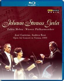 Johann Strauss Gala. Open Air Concert in Vienna, 1999 (Blu-ray)