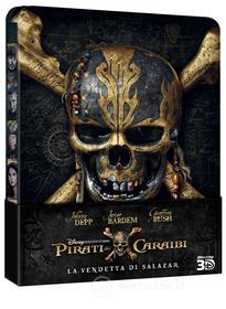 Pirati Dei Caraibi - La Vendetta Di Salazar (3D) (Ltd Steelbook) (Blu-Ray 3D+Blu-Ray) (Blu-ray)
