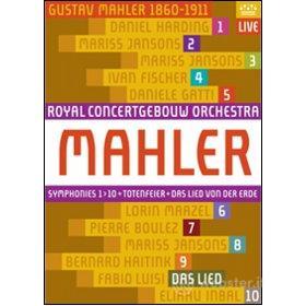 Gustav Mahler. Le 10 sinfonie. Da Lied von der Erde (10 Blu-ray)